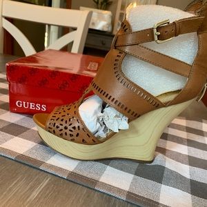 Platform wedge sandals